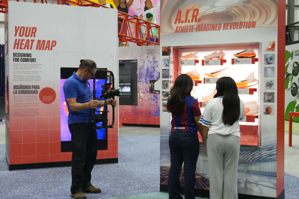 Filming at California Science Center