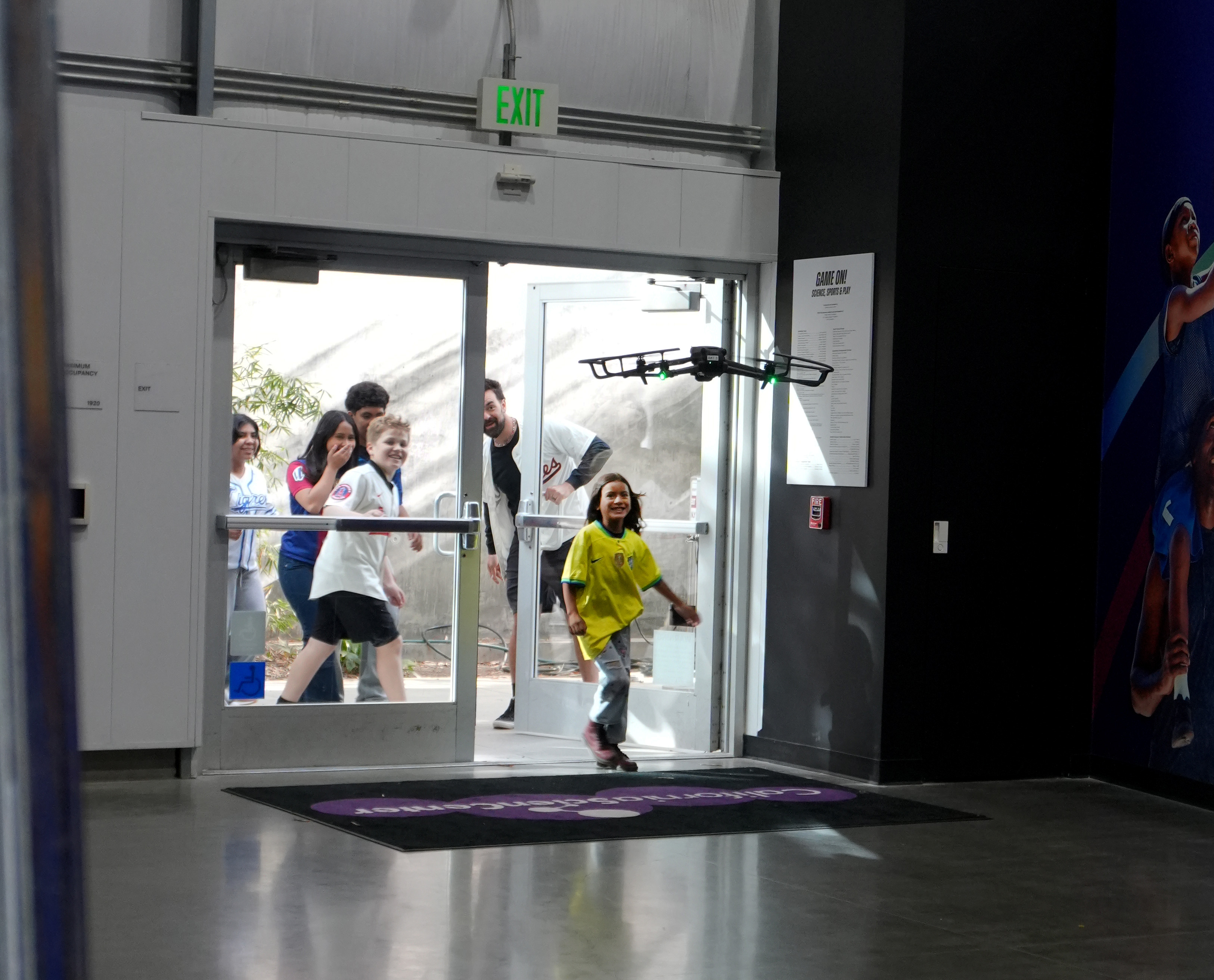 Drone Filming at California Science Center