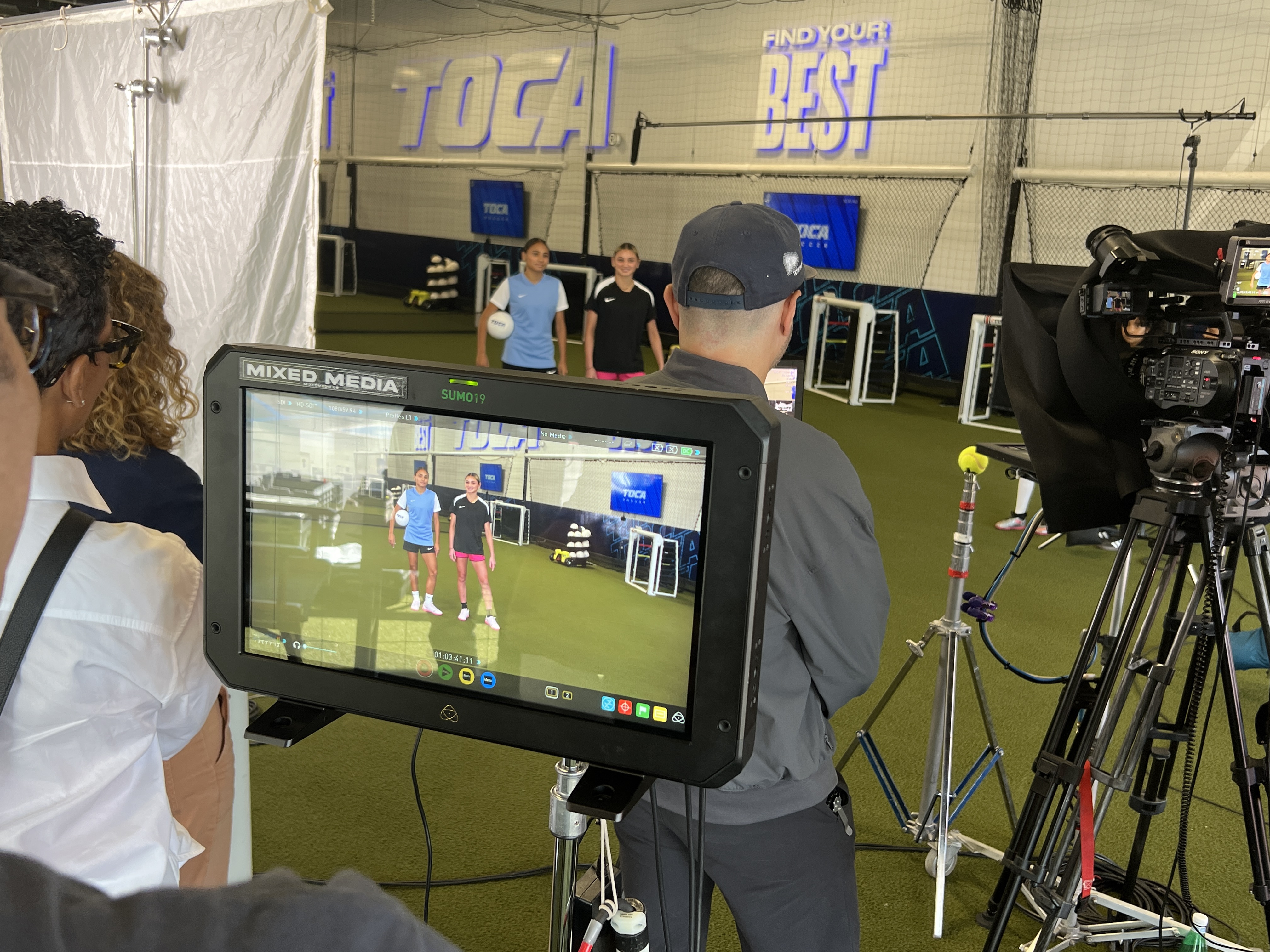 Shooting soccer video