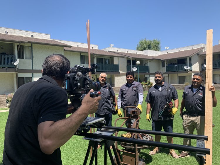 Behind the Scenes shooting video